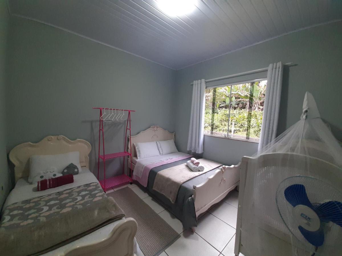 Casa Rosa Lumiar, Cachoeira Particular E Fazendinha Eksteriør billede