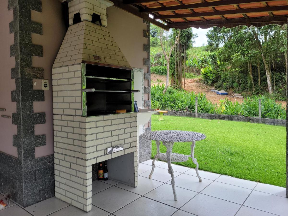 Casa Rosa Lumiar, Cachoeira Particular E Fazendinha Eksteriør billede