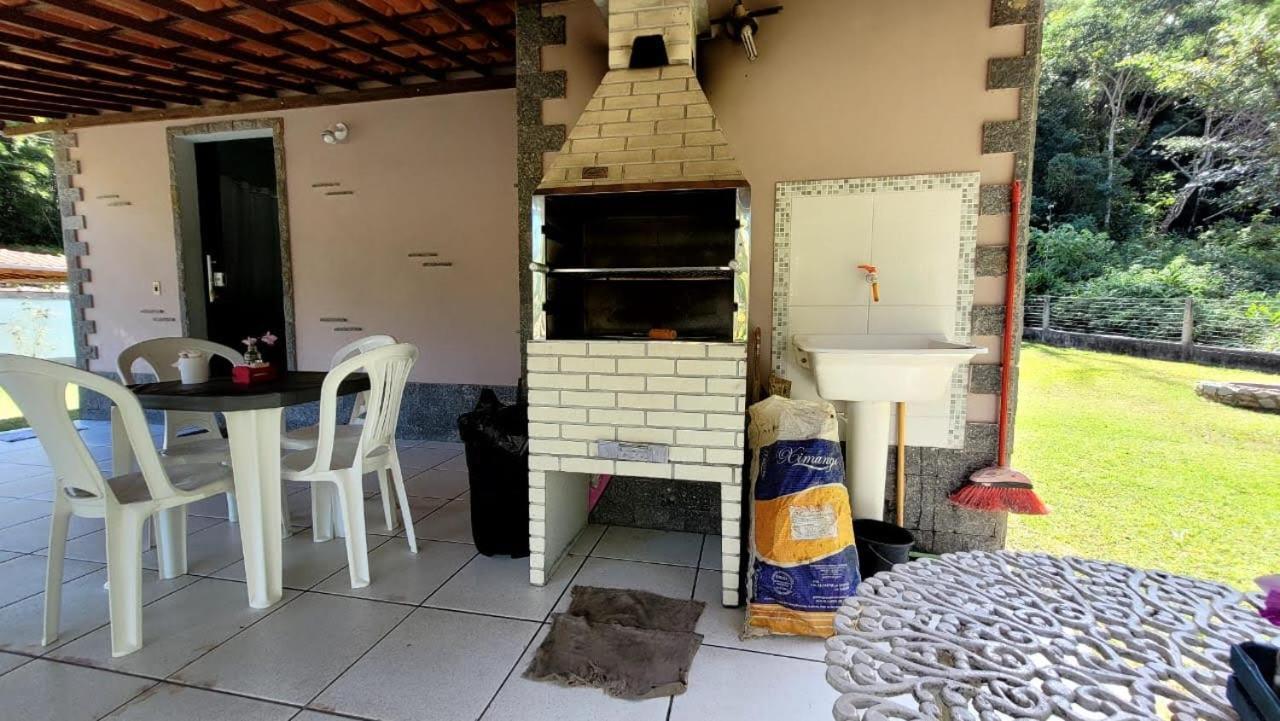Casa Rosa Lumiar, Cachoeira Particular E Fazendinha Eksteriør billede